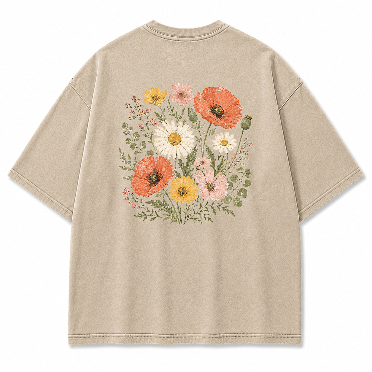 Wildflower Bouquet Graphic T-Shirt