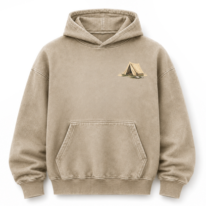 Lakeside Coffee Camp Washed Graphic Hoodie