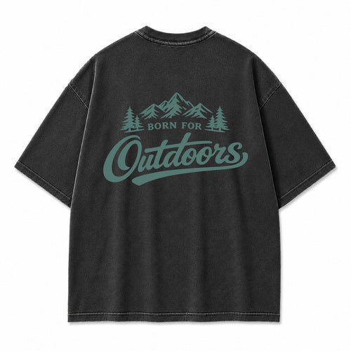 Born For Outdoors Graphic T-Shirt