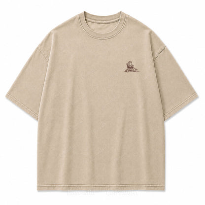 Overstimulated Nature Club Washed Print Tee
