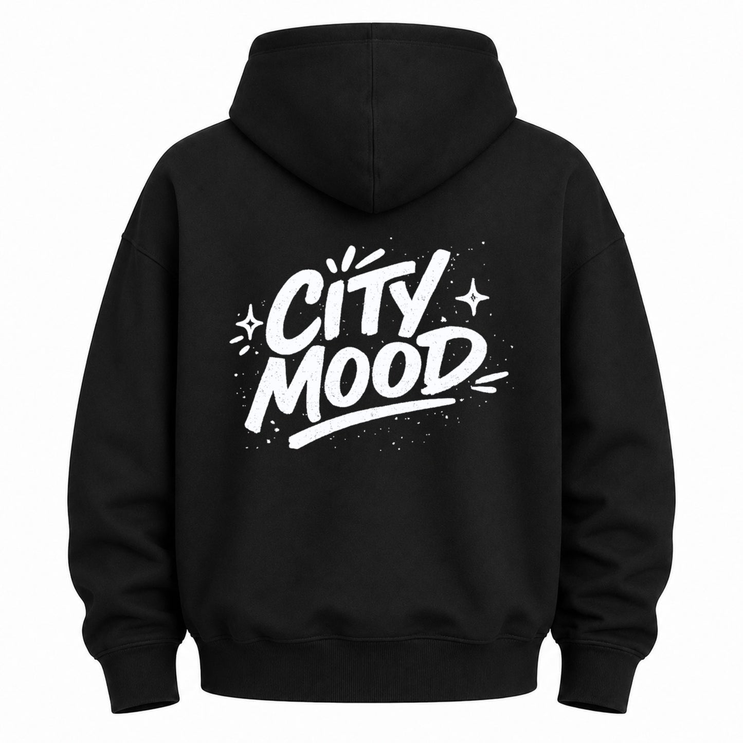 City Mood Graphic Washed Hoodie