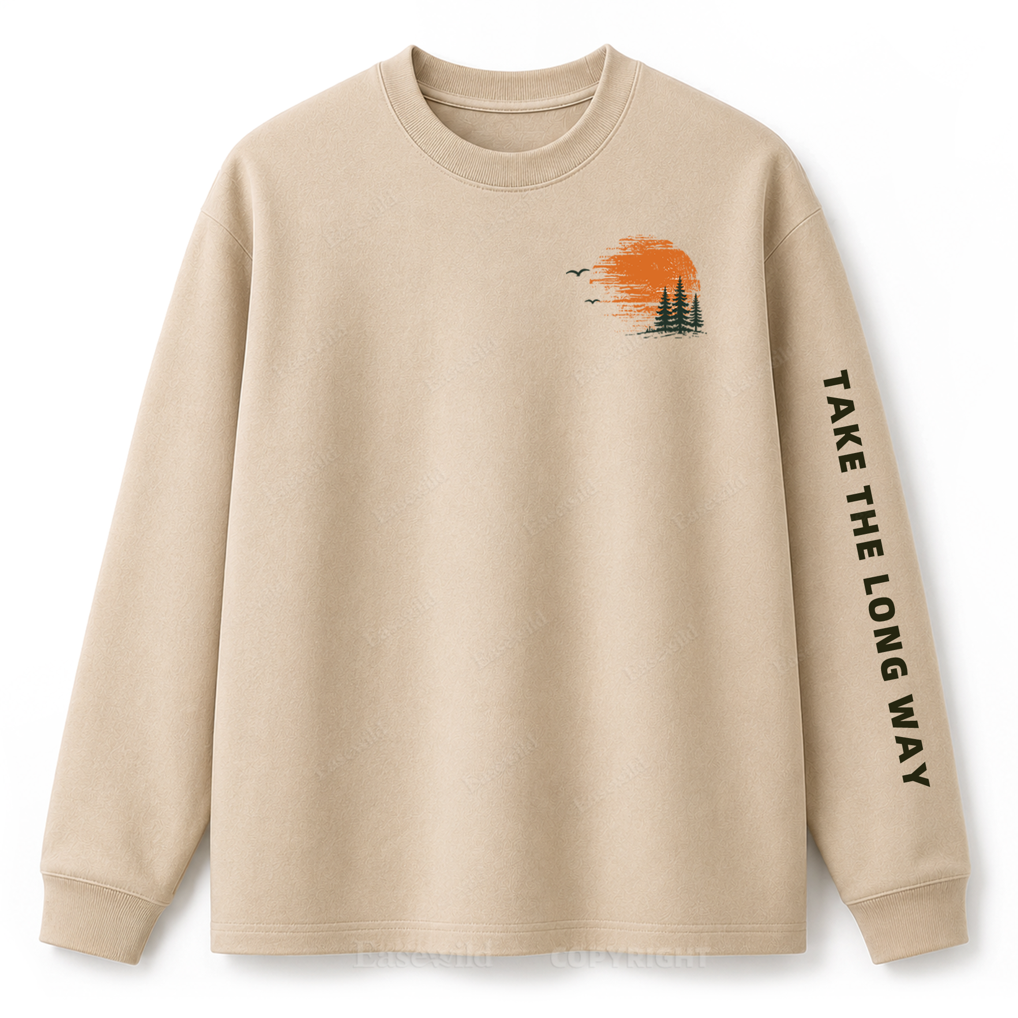 Somewhere Between Lost & Free Long Sleeve Tee