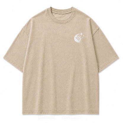 Between Earth & Sky Mountain Vintage Print Tee