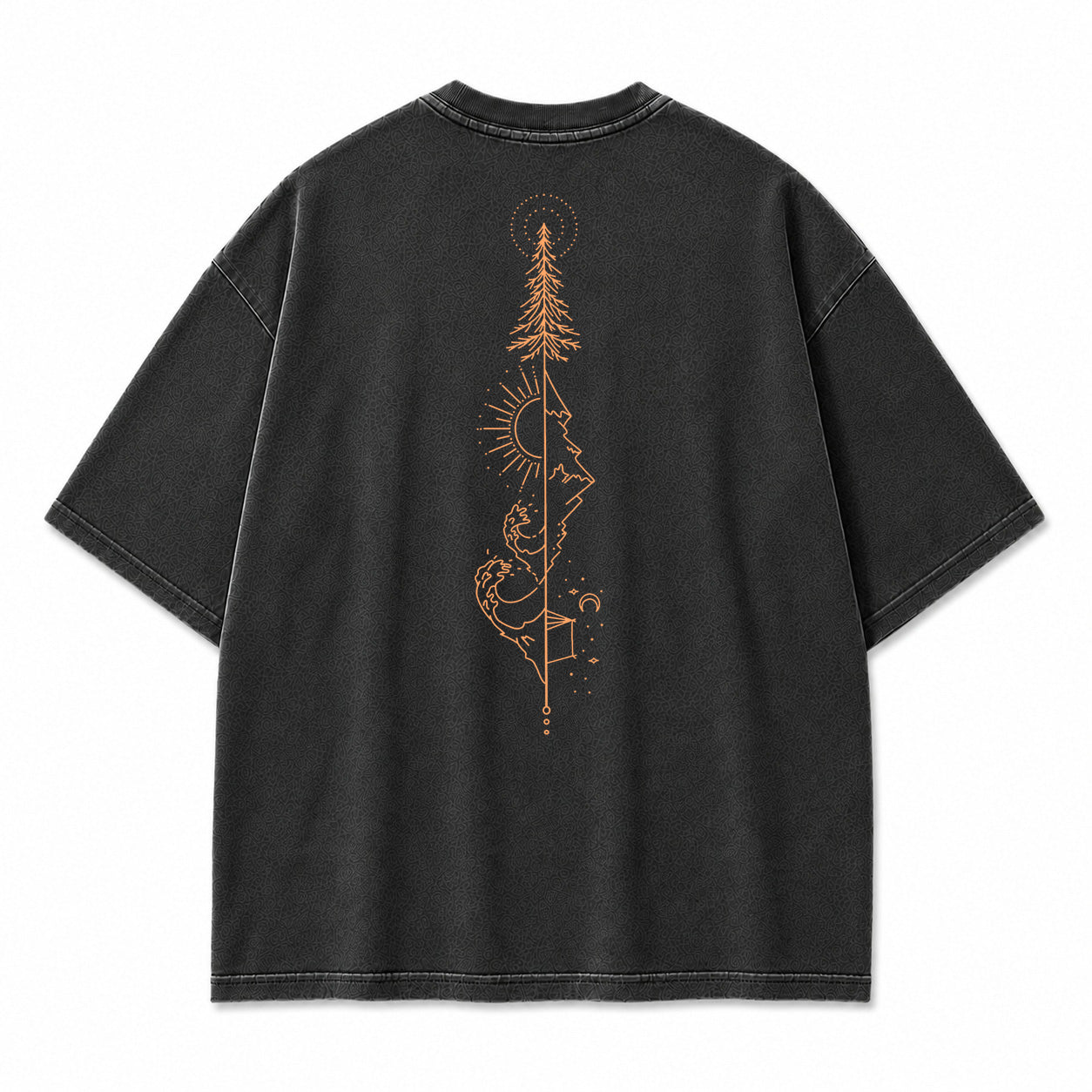 Forest Ocean Balance Graphic T-Shirt