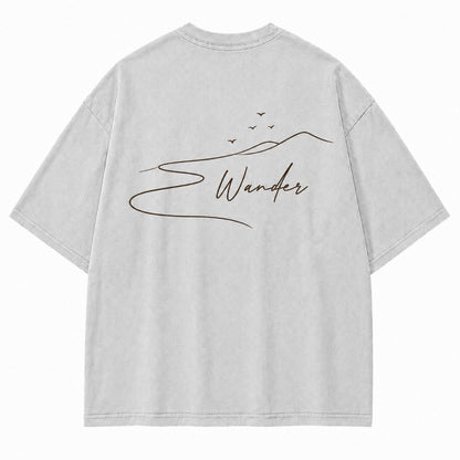 Wander Where the Road Softens Tee