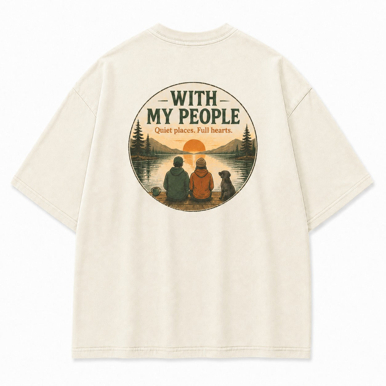 With My People by the Lake Tee