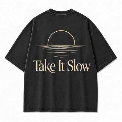 Still Water, Slow Days Tee