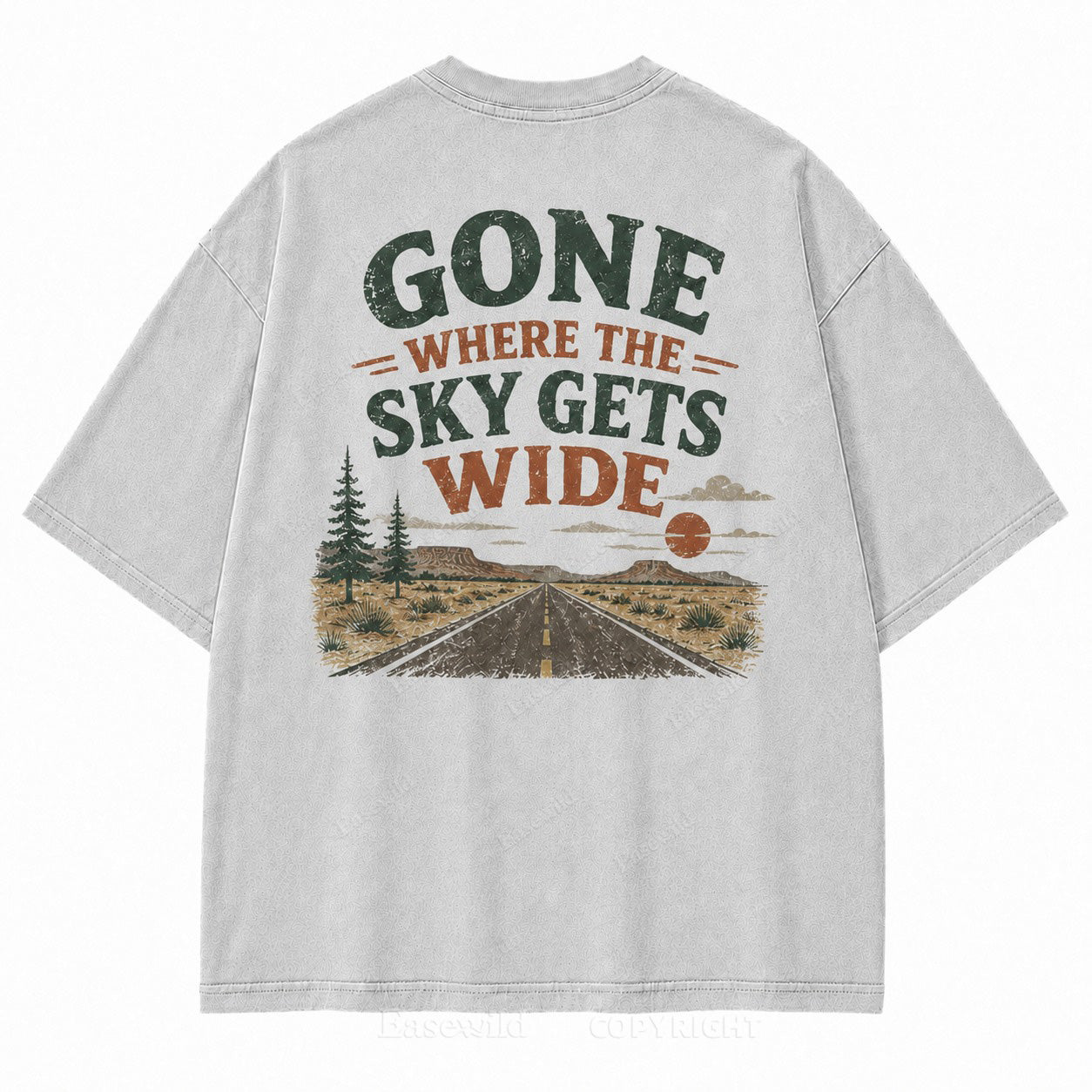 Gone Where the Sky Gets Wide Tee