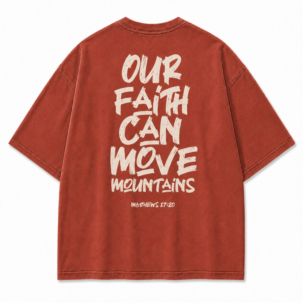 Our Faith Can Move Mountains Washed T-Shirt