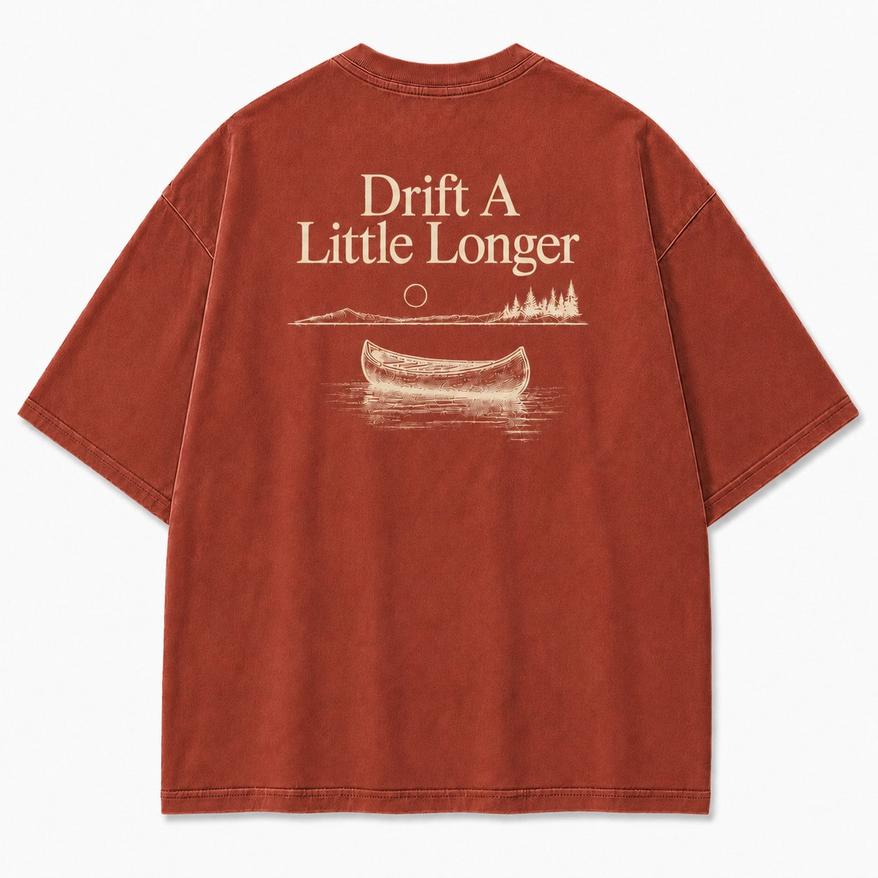Drift A Little Longer Tee – Quiet Water Canoe