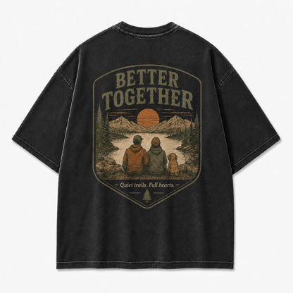 Better Together on Quiet Trails Tee