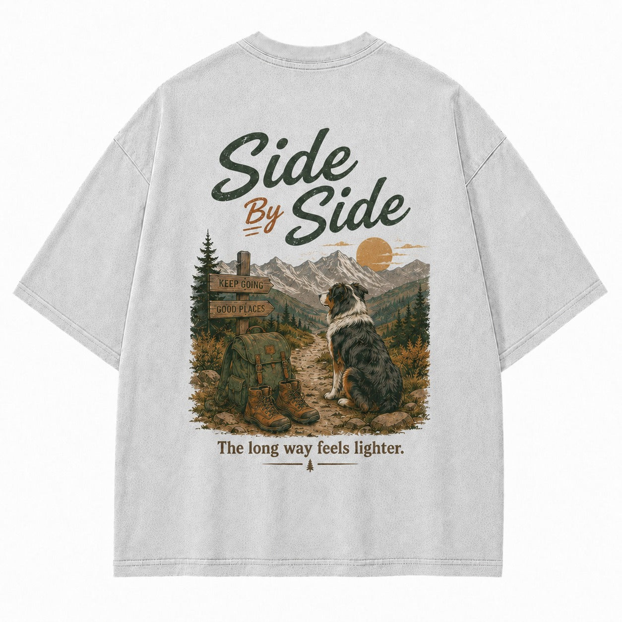 Side by Side Through Every Trail Tee