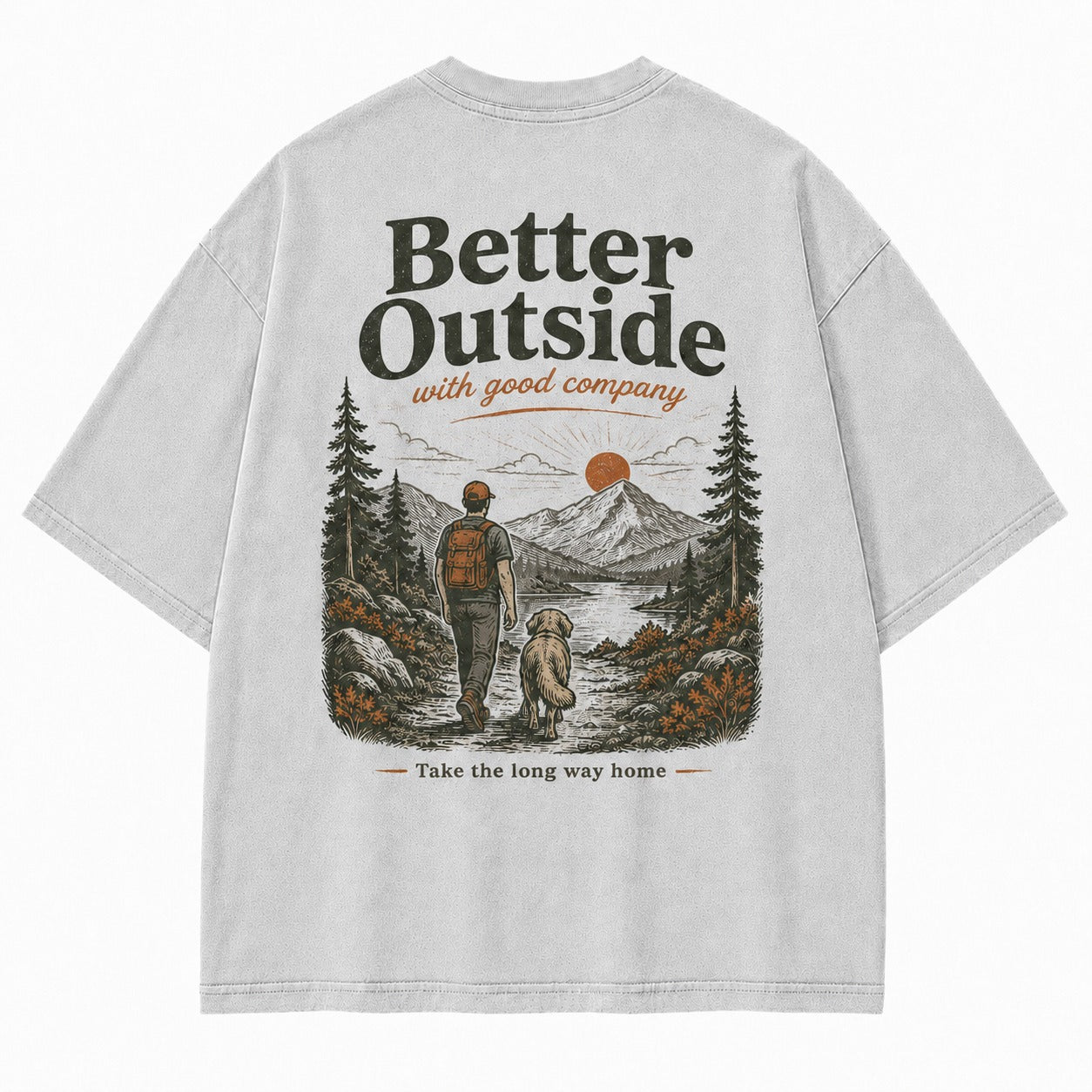 Take the Long Way Home with Good Company Tee