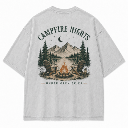 Under Open Skies Campfire Nights Graphic Tee