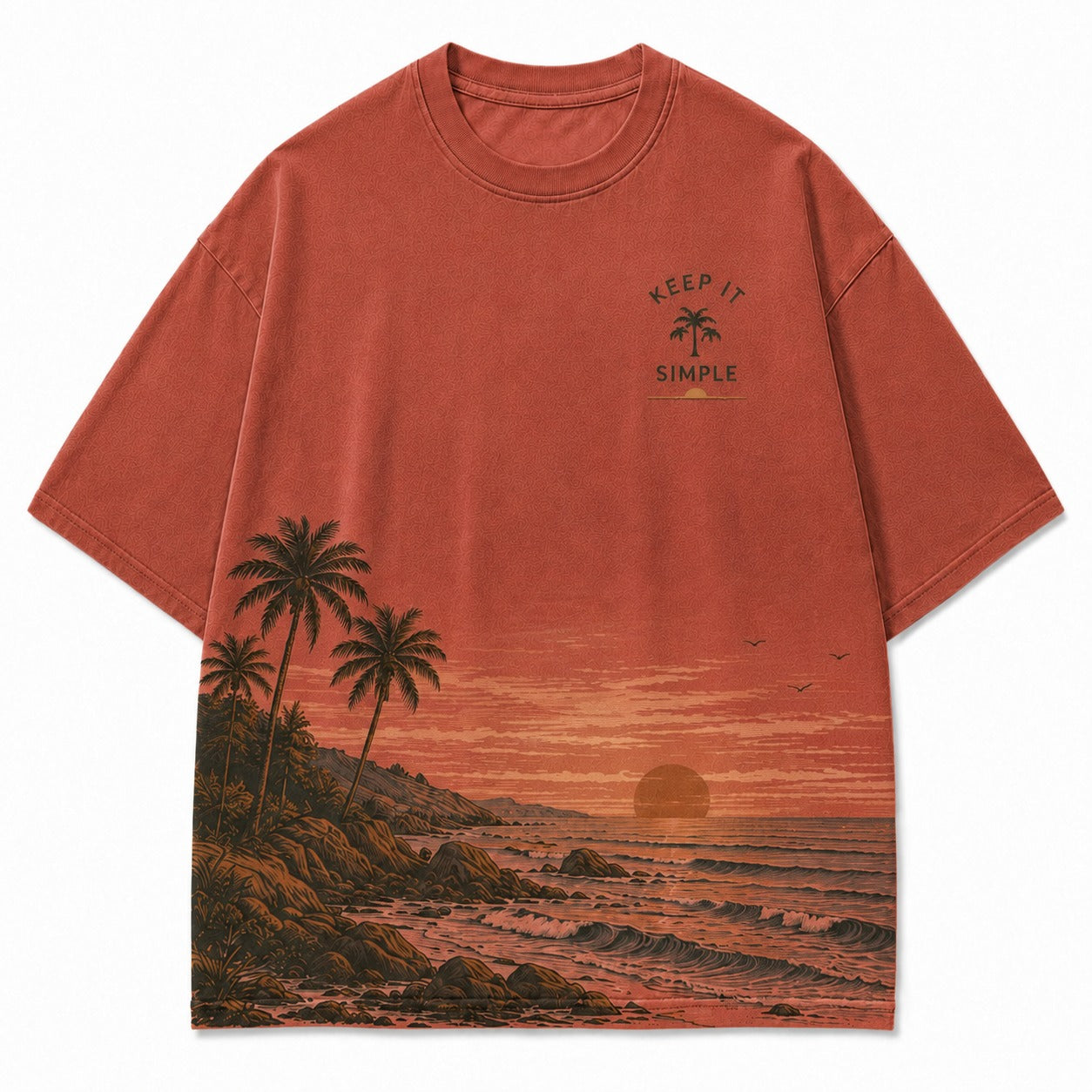 Keep It Simple Coastal Graphic Tee