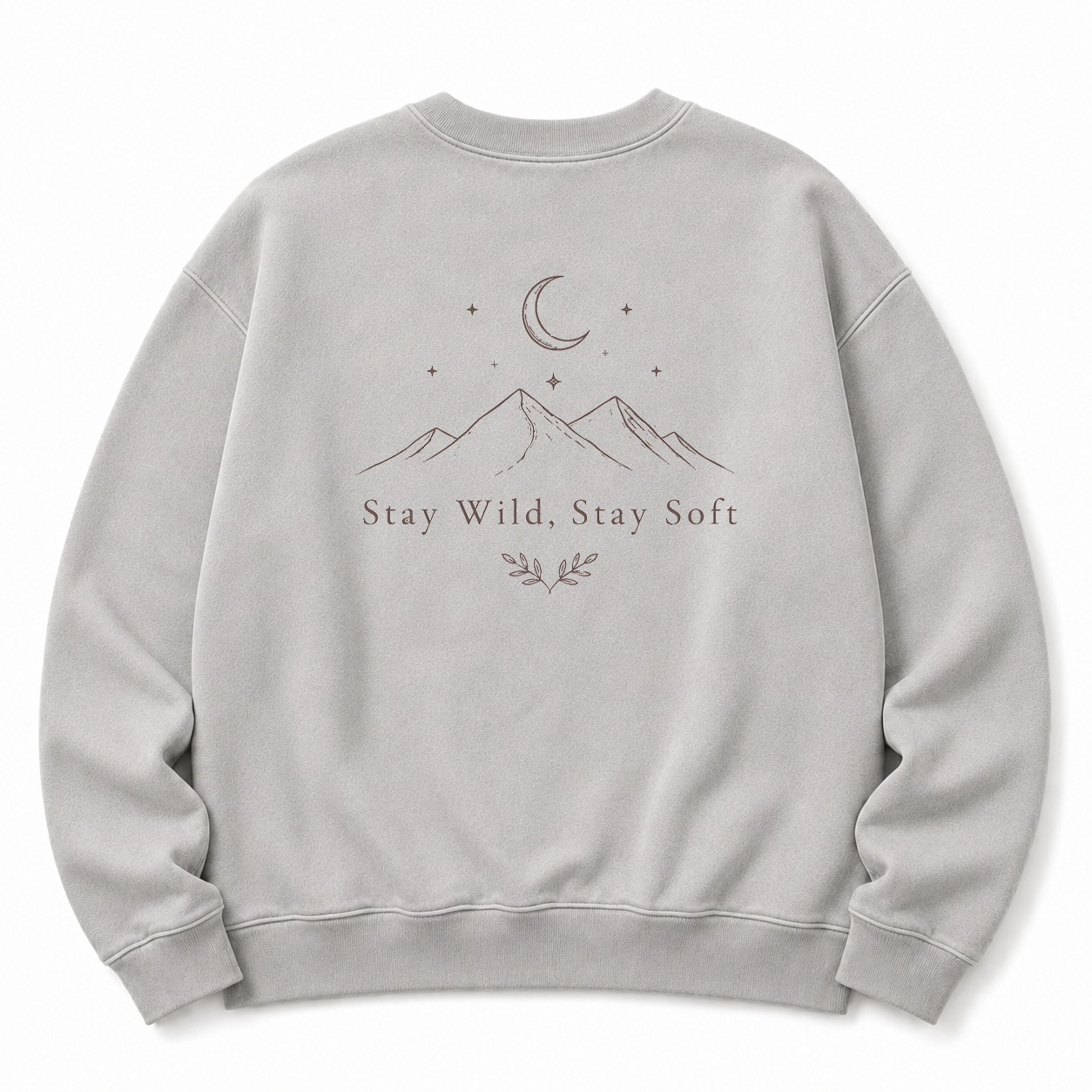 Stay Wild Stay Soft Washed Graphic Sweatshirt