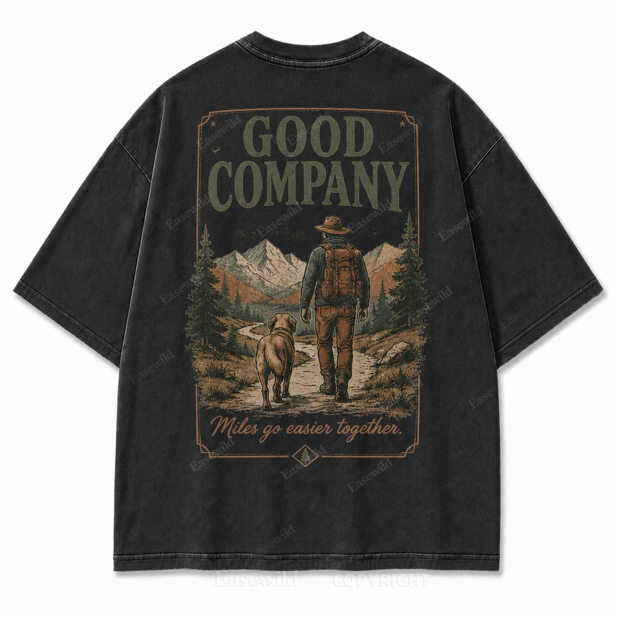 Good Company Makes Miles Easier Tee