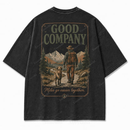Good Company Makes Miles Easier Tee