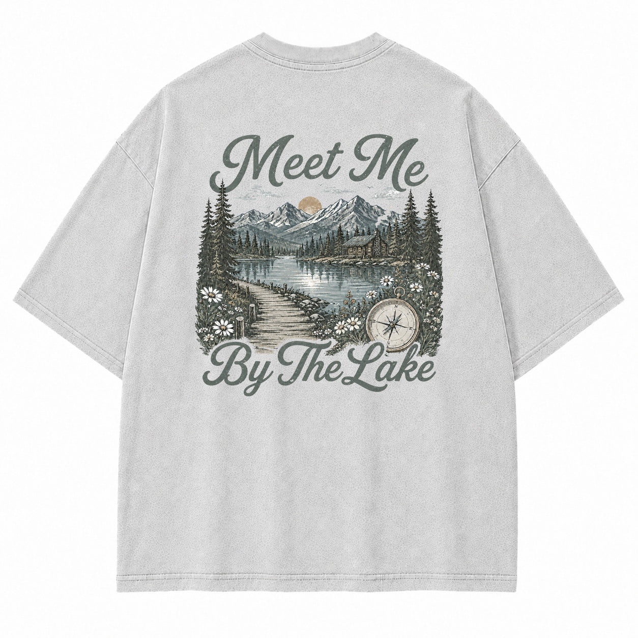 Meet Me By The Lake Graphic T-Shirt