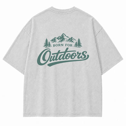 Born For Outdoors Graphic T-Shirt