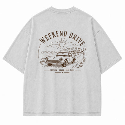 Weekend Drive Graphic T-Shirt