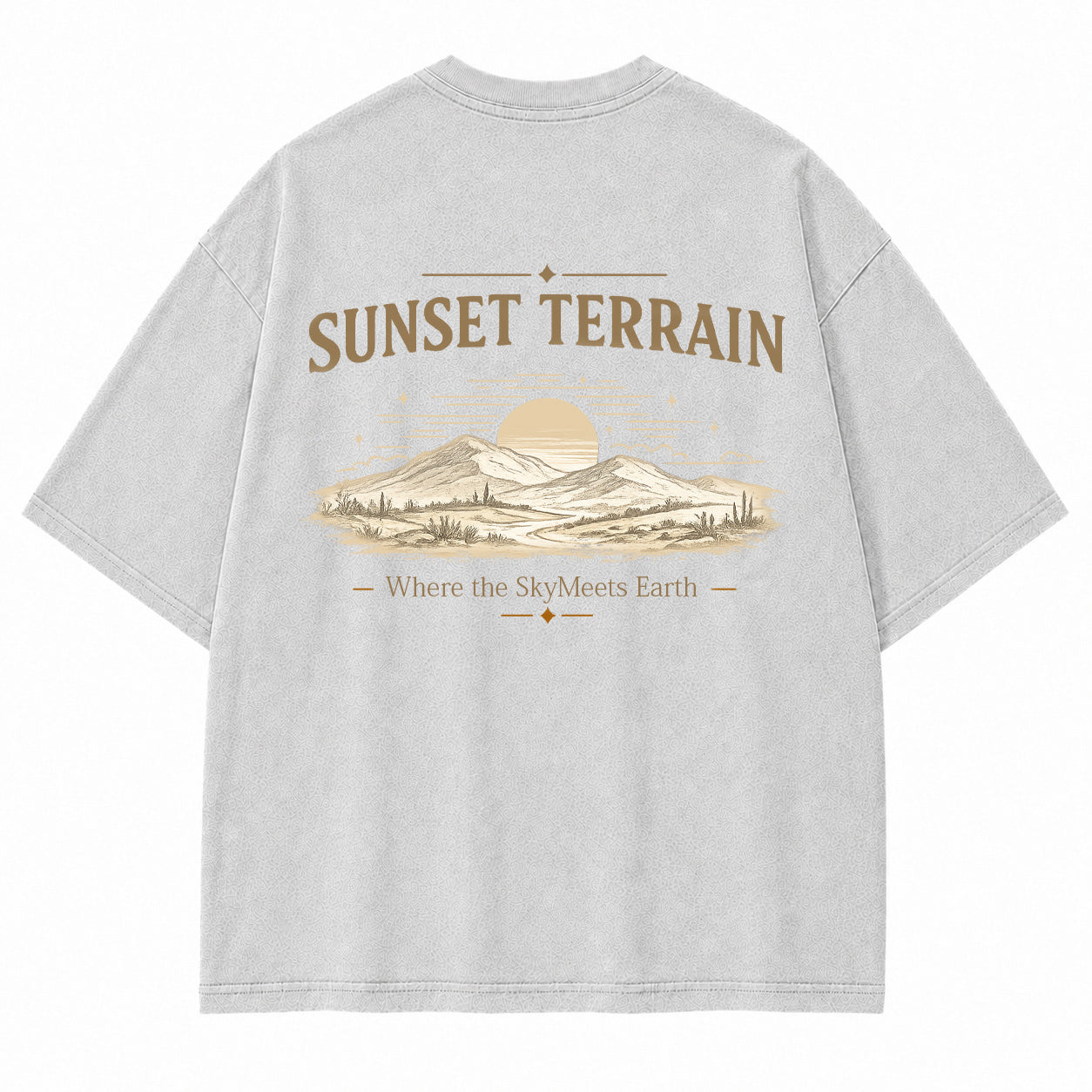 Golden Horizon Desert Ridge Graphic T-Shirt