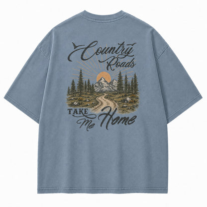 Country Roads Take Me Home Graphic Tee
