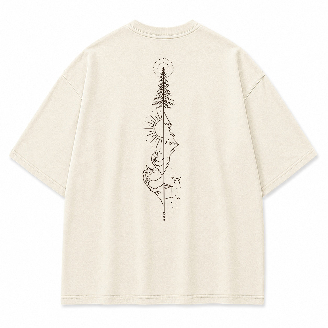 Forest Ocean Balance Graphic T-Shirt