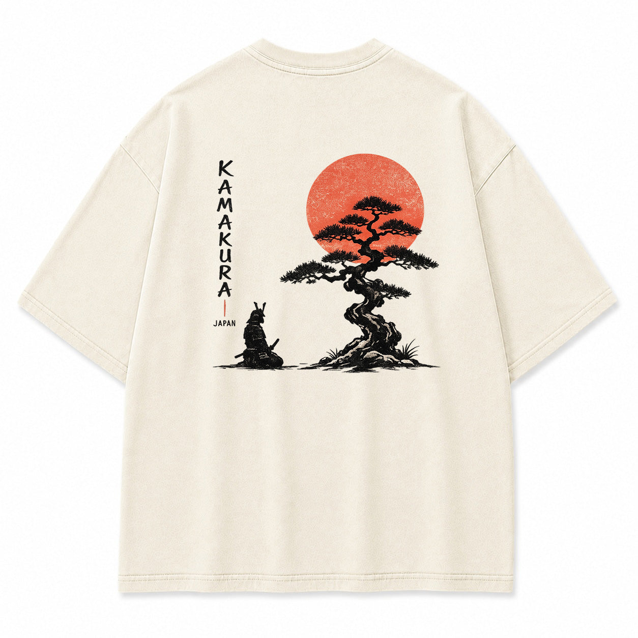 Kamakura Pine Tree Vintage Graphic T-Shirt