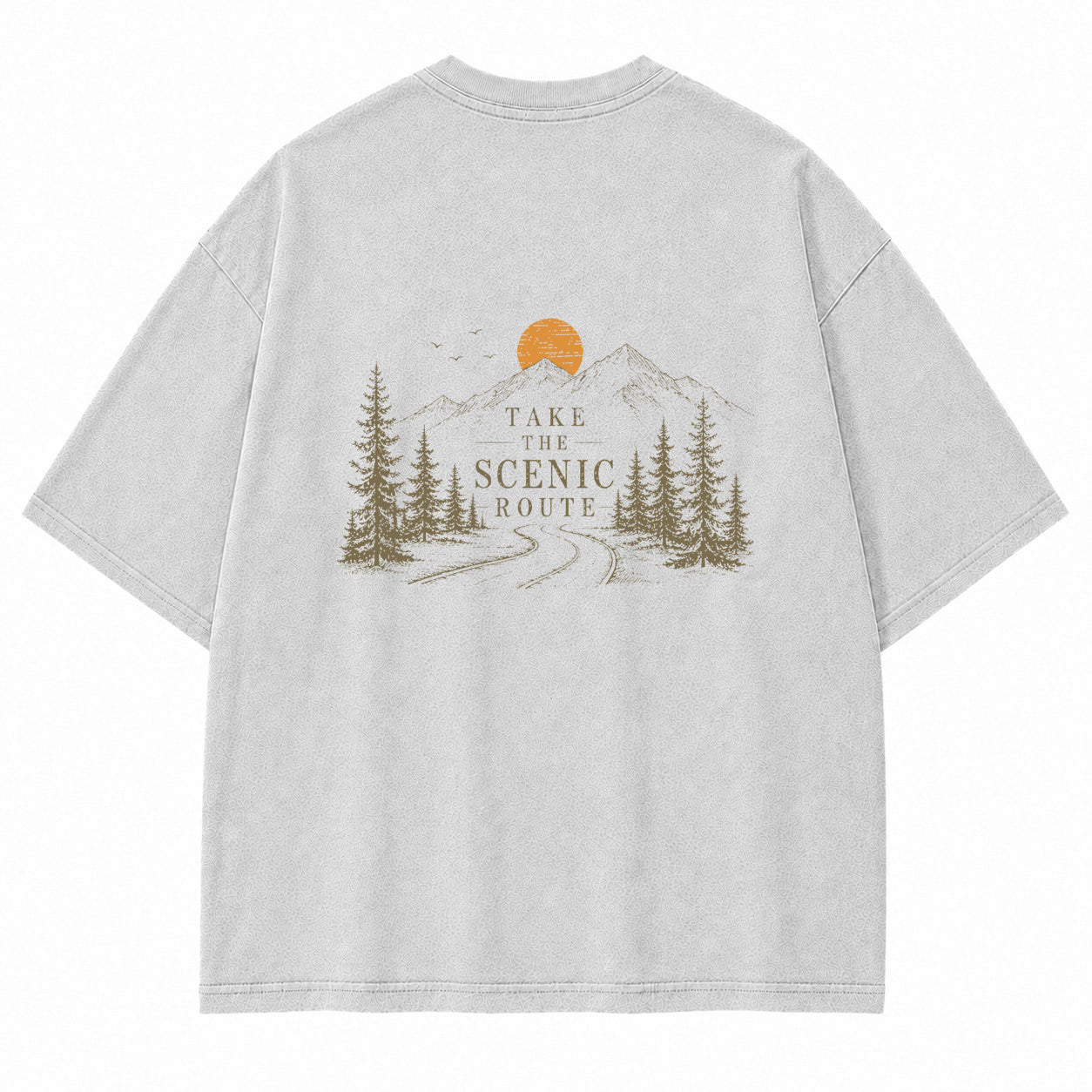 Take The Scenic Route Graphic T-Shirt