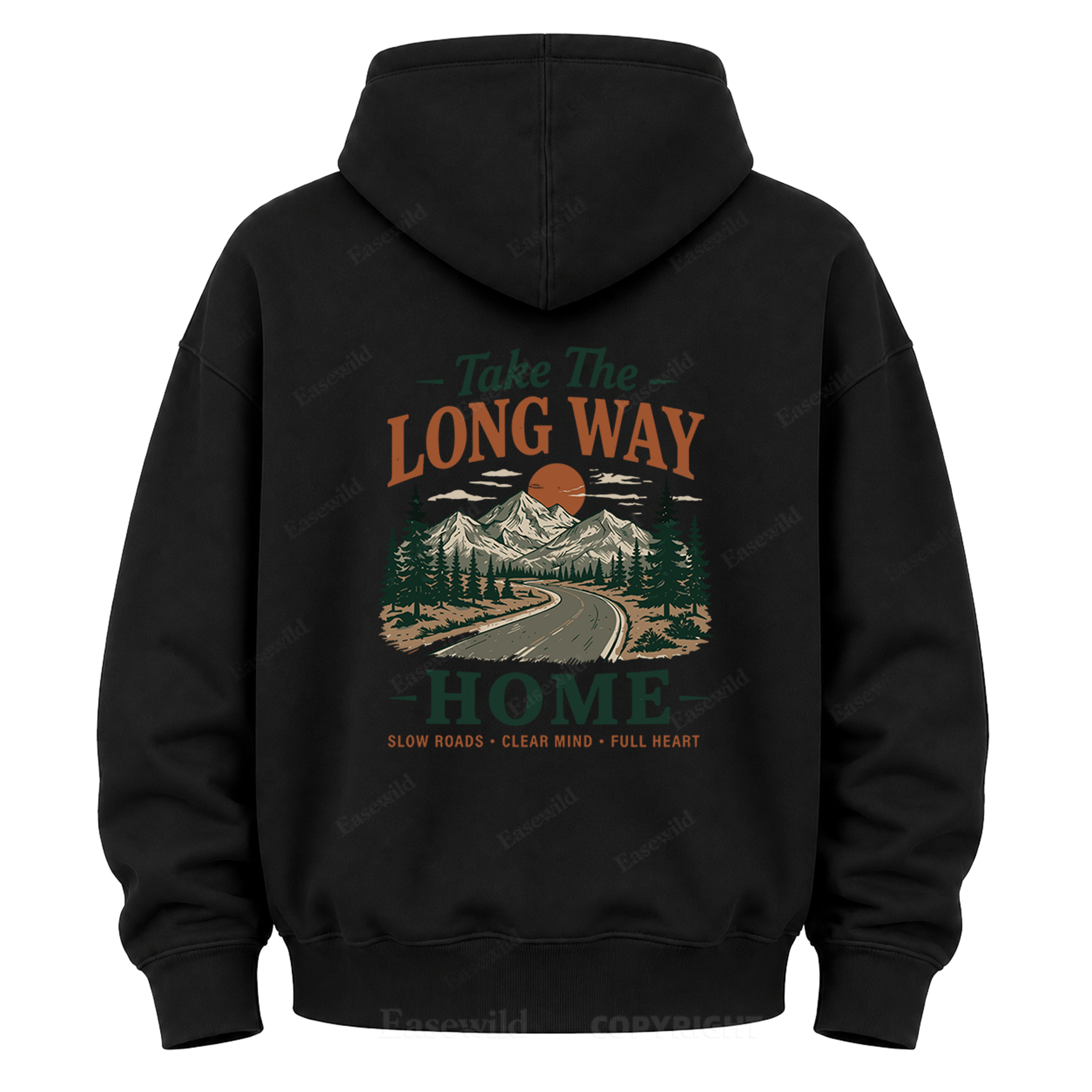 Take the Long Way Home Graphic Hoodie