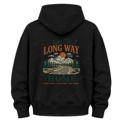 Take the Long Way Home Graphic Hoodie