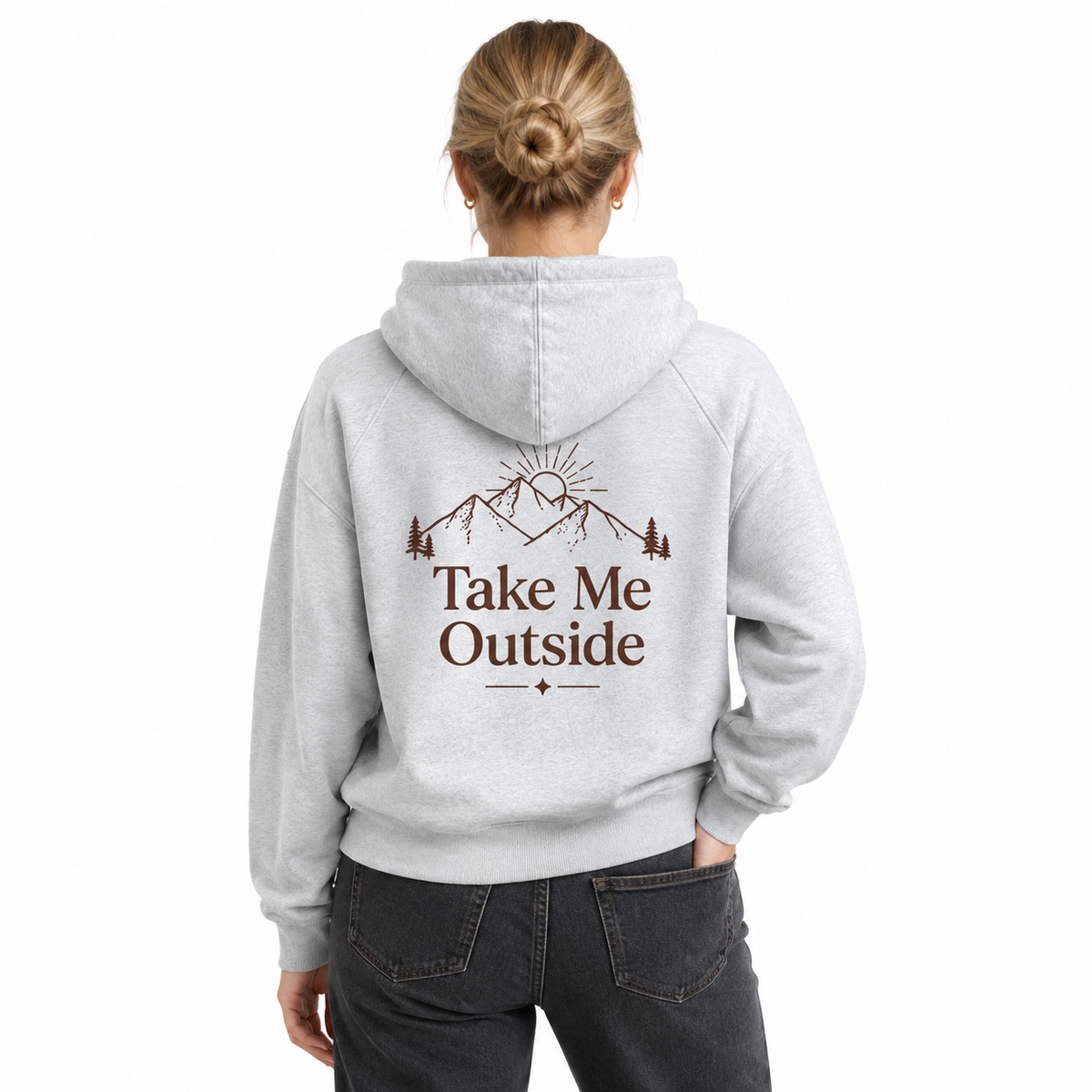 Chasing Open Trails -Zip Hoodie