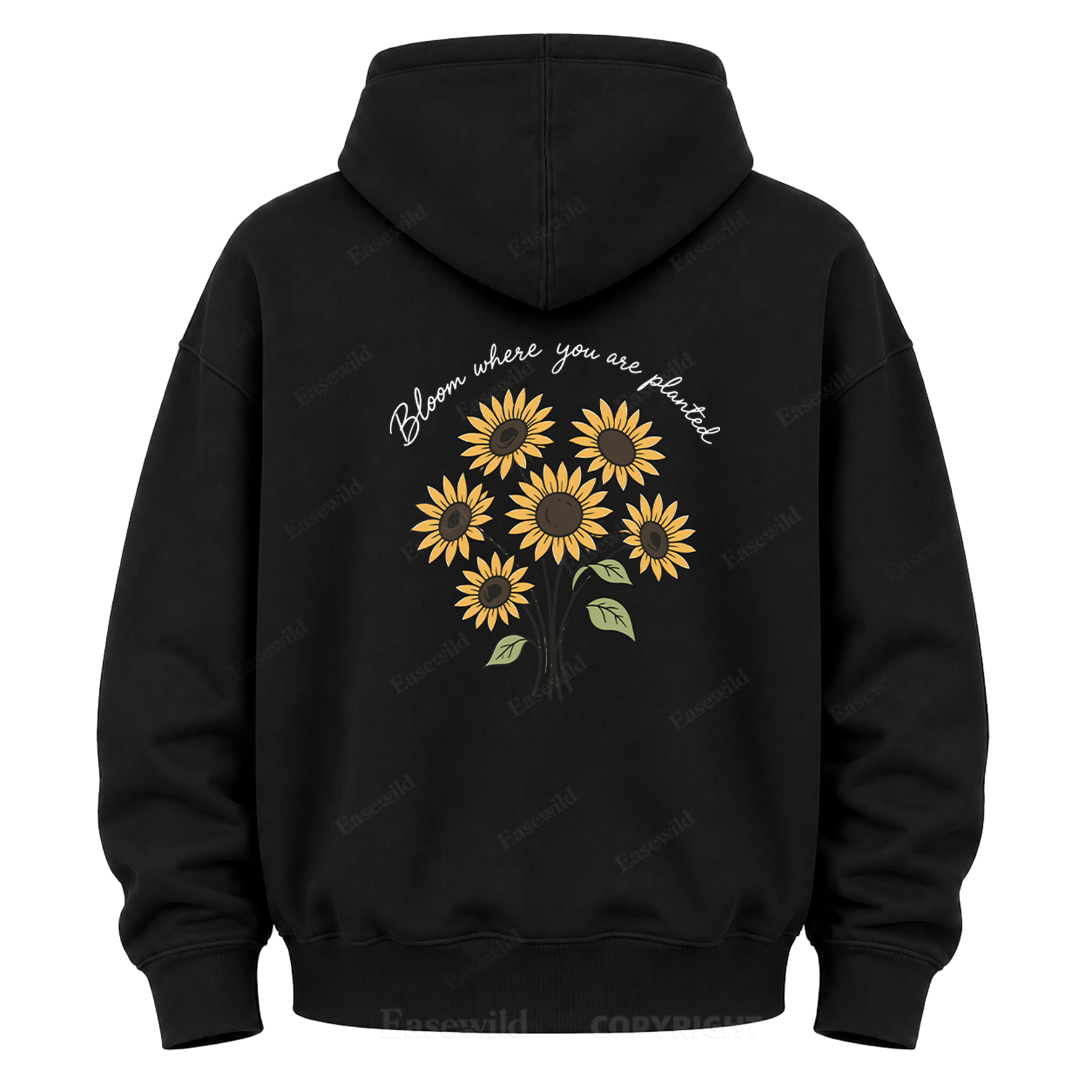 Bloom Where You Are Planted Graphic Hoodie