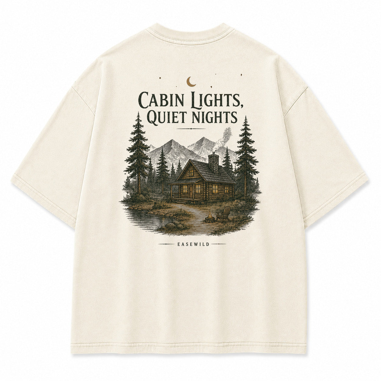 Cabin Lights Graphic T-Shirt