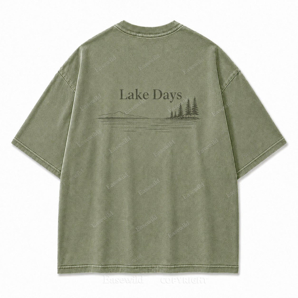 Where Quiet Lake Days Feel Simple and Free Tee