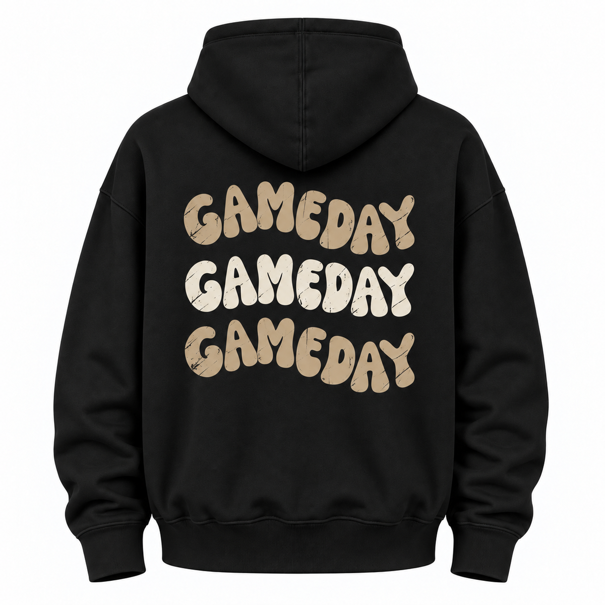Game Day Baseball Stitch Graphic Hoodie