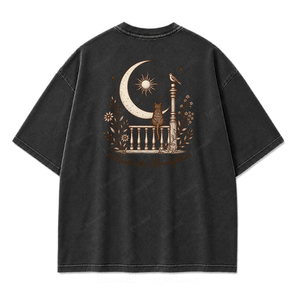 Lunar Reverie Vintage Graphic Print Tee