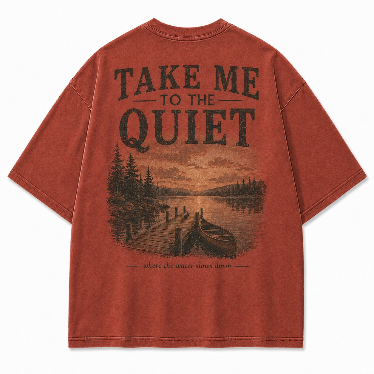 Take Me to the Quiet Washed T-Shirt