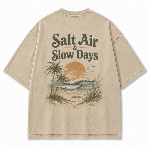 Salt Air and Slow Days Tee