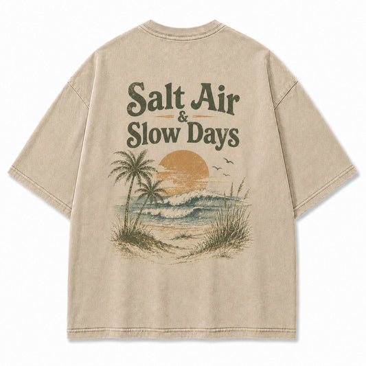 Salt Air and Slow Days Tee