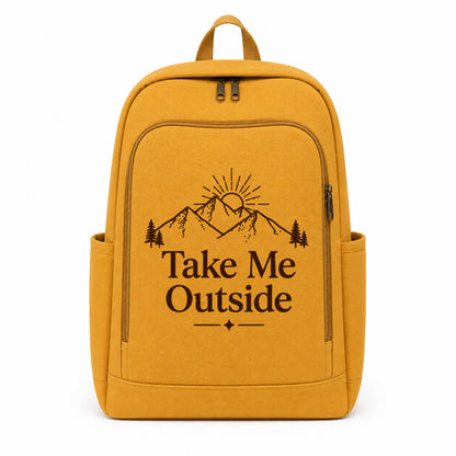 Take Me Outside Graphic Backpack