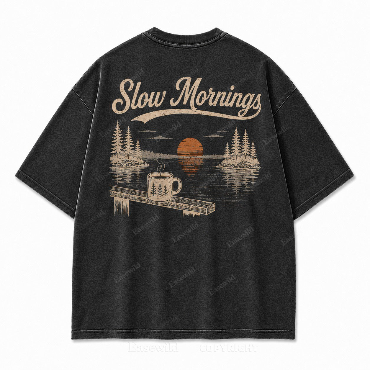 Slow Mornings by the Lake Tee