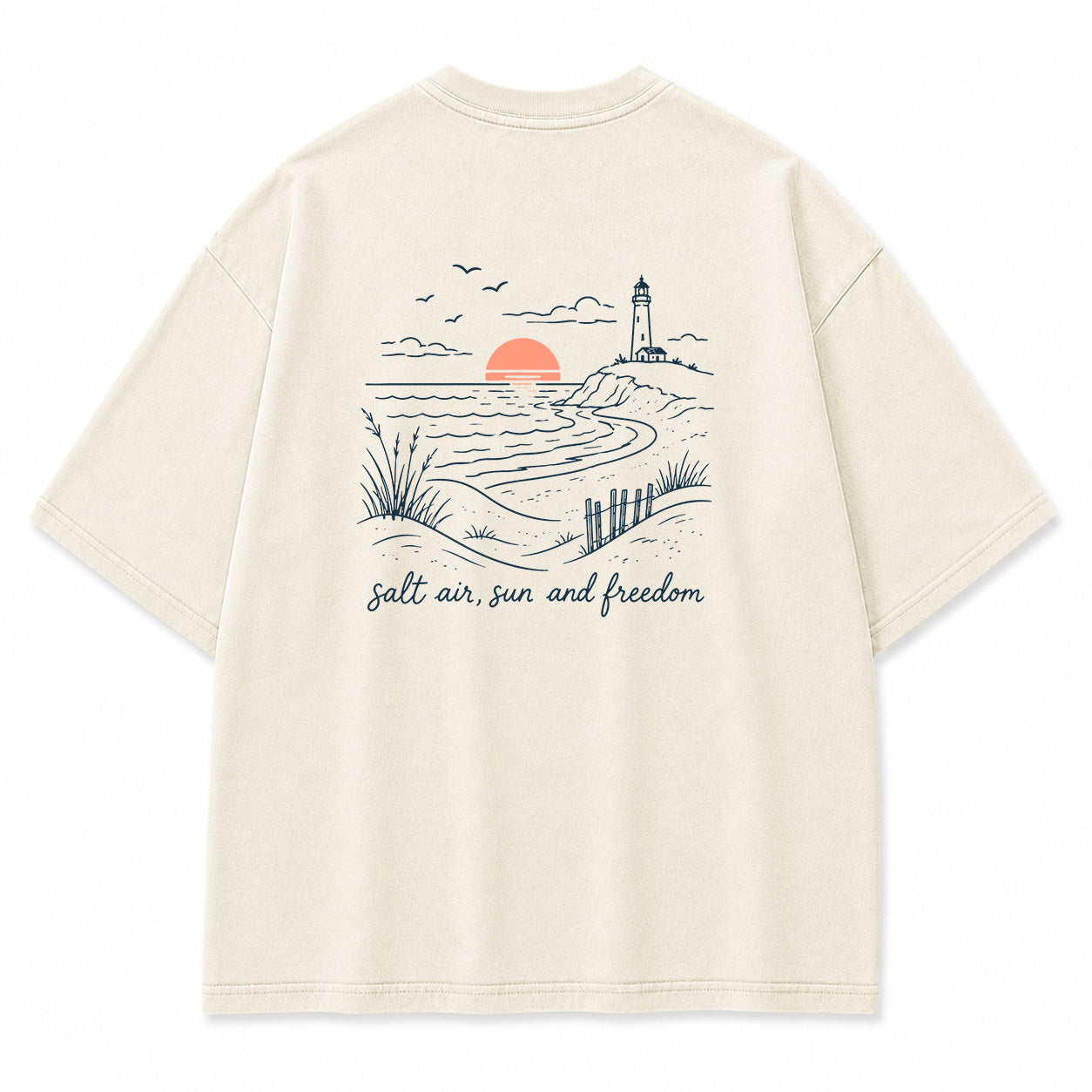 Salt Air Sun and Freedom Graphic T-Shirt