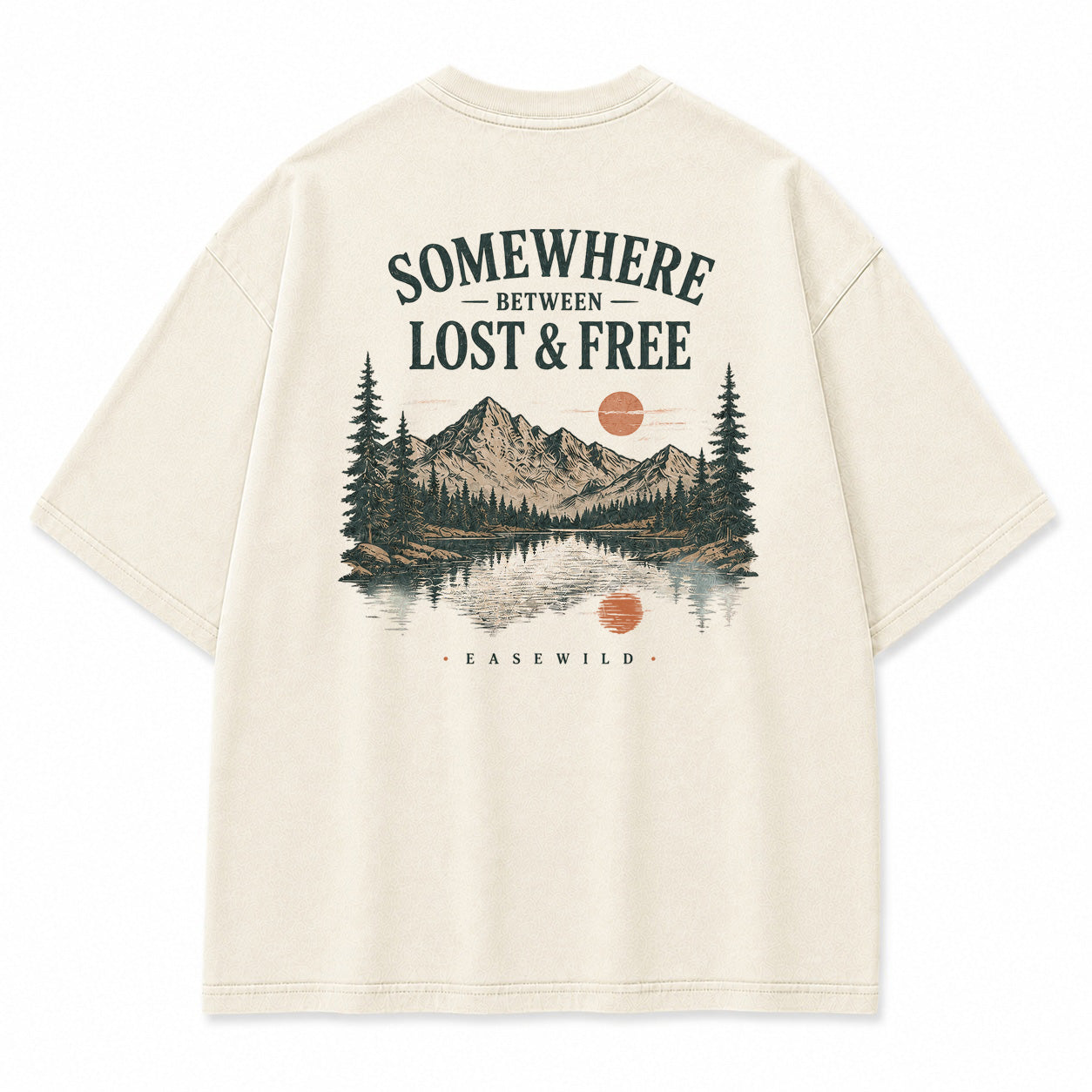 Wilderness Reflections Mountain Graphic T-Shirt