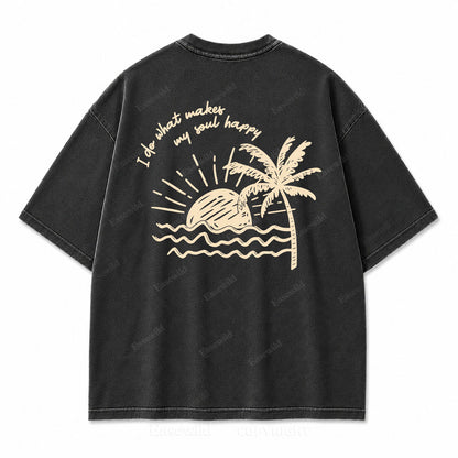 Walk By Faith Not By Sight Washed Graphic Tee