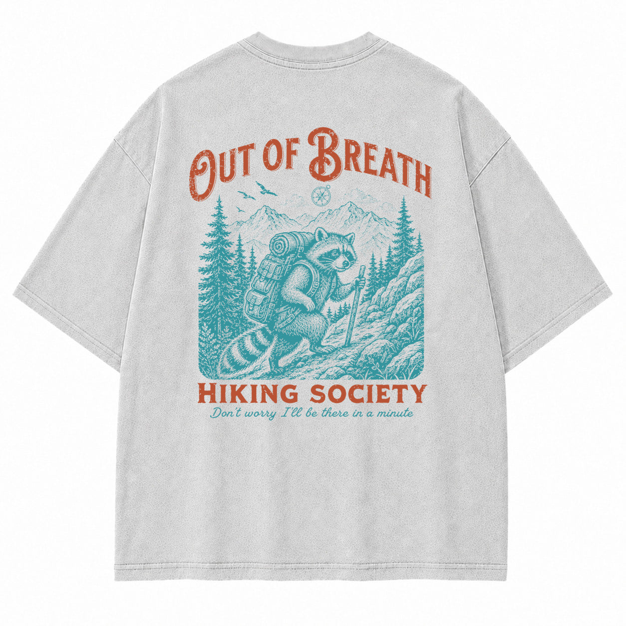 Out of Breath Hiking Society Graphic T-Shirt