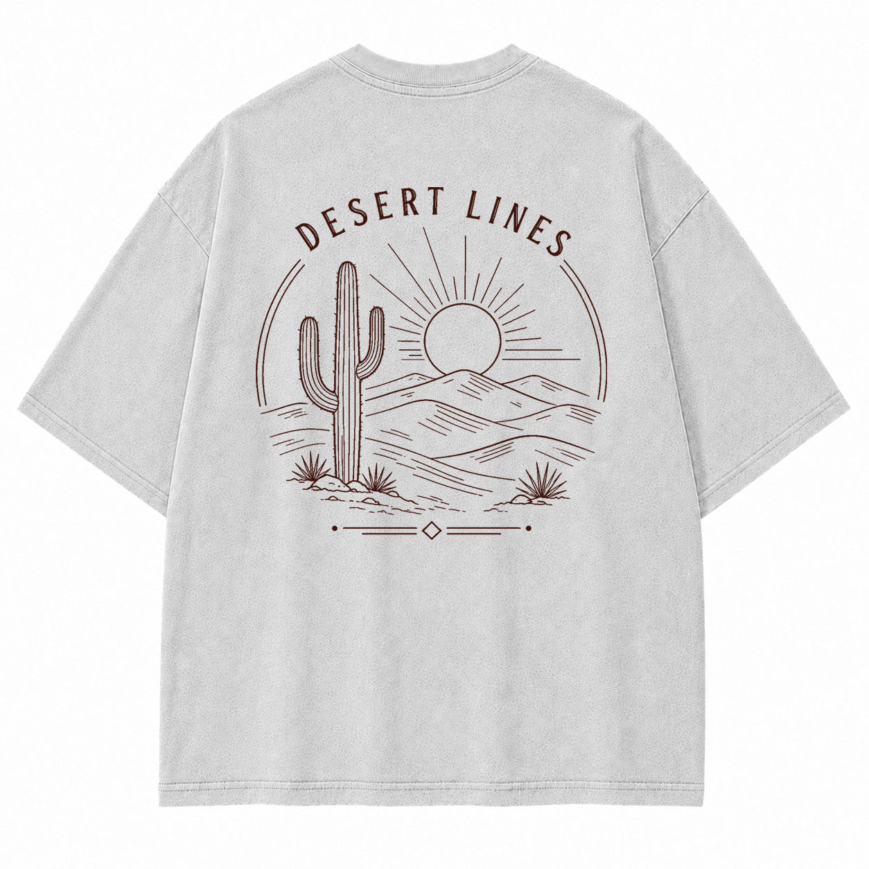 Desert Lines Minimal Graphic T-Shirt