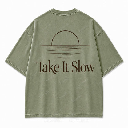 Still Water, Slow Days Tee