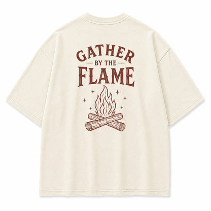 Gather by the Flame Graphic T-Shirt